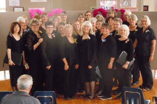 The Frontenac Women's Chorus perform their 20th anniversary concert at Sydenham's Grace Centre and bid farewell to longtime conductor Betty Wagner